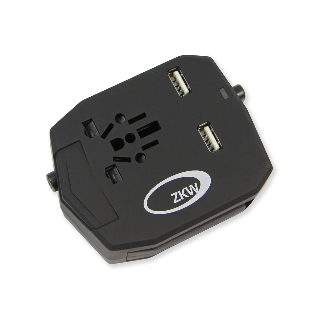ZKW Reiseadapter schwarz  
